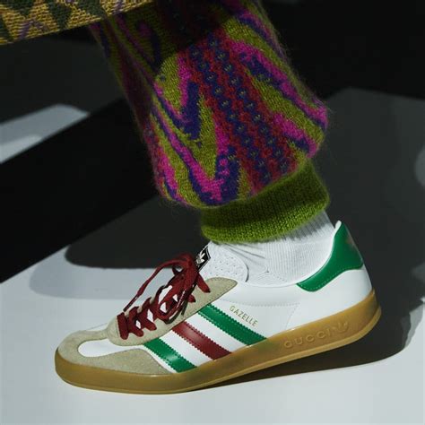 zoccoli tacco gucci|adidas x Gucci. Tutti i look e le scarpe dell'attesissima collezione .